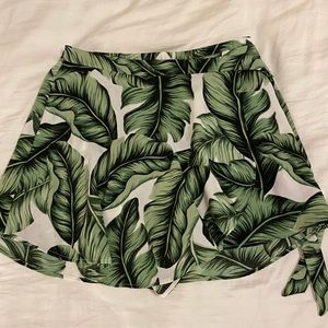 Palm Leaf Skort